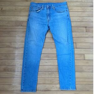 Levis 512 Slim Taper Mens Jeans 34x32 Medium Wash Blue Denim 5-Pocket Pants